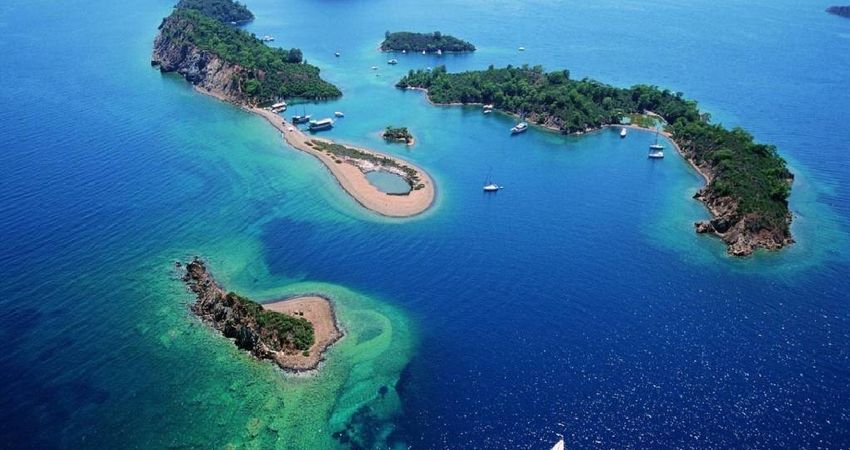 Фетхие: Морская экскурсия по 12 островам — сказочное путешествие по бирюзовым водам